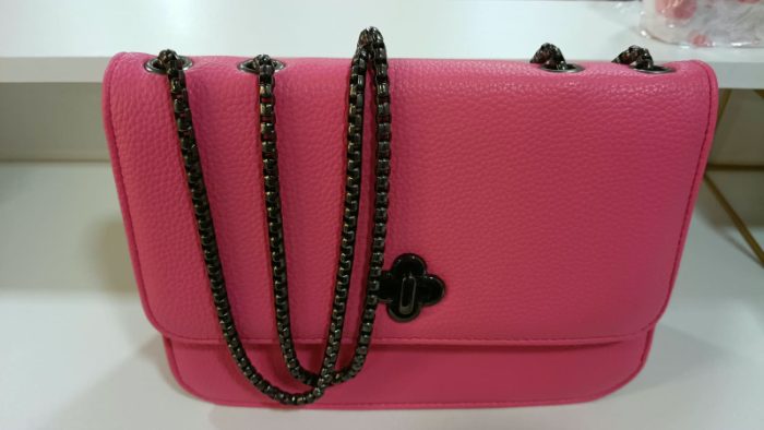 BOLSA PU  ROSA